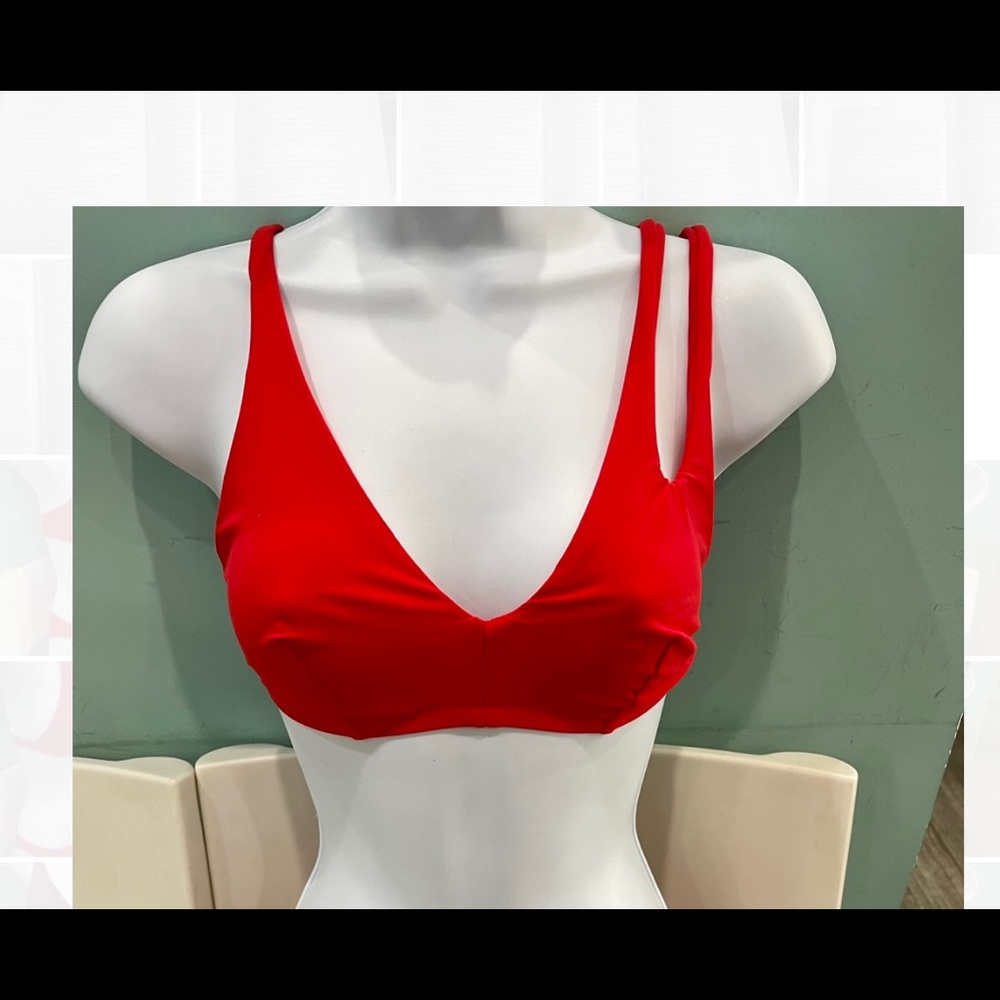 Red Araks bikini top